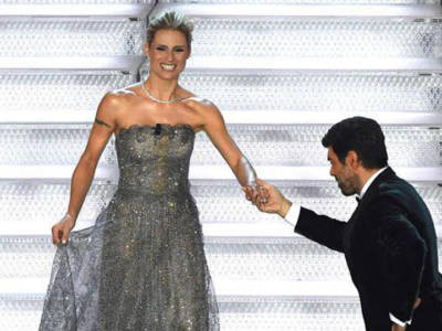 Michelle Hunziker e Pierfrancesco Favino