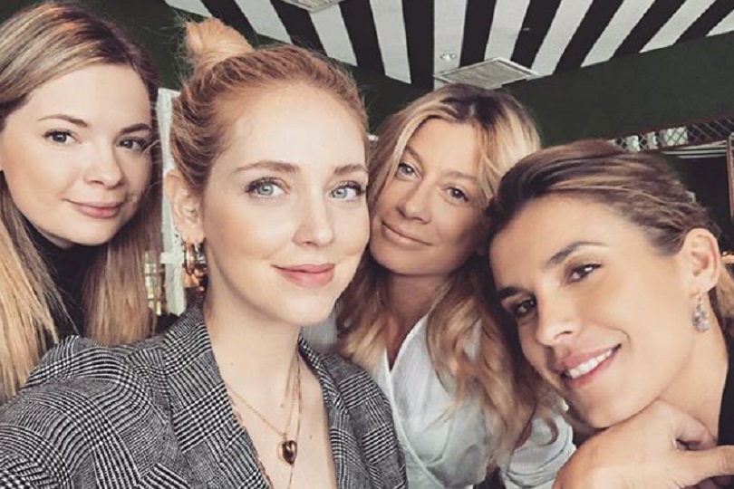 Chiara Ferragni Elisabetta Canalis Maddalena Corvaglia