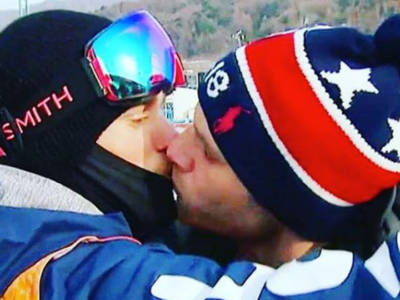 Olimpiadi invernali: ecco il bacio di Gus e Matt che ha incantato tutti!