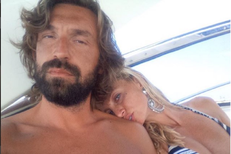 andrea pirlo e valentina baldini