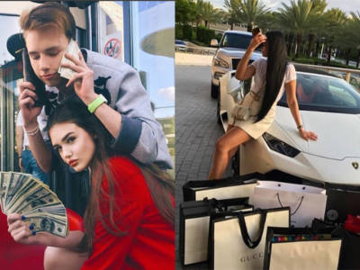 Rich Russian Kids: l’account instagram tra champagne, soldi e macchine costose