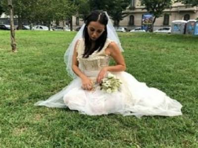 Il mistero della sposa triste avvistata a Milano