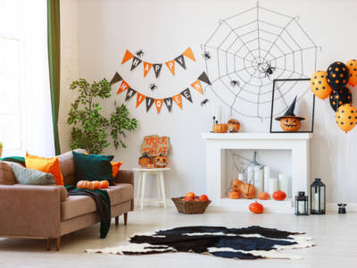 Casa decorata per Halloween