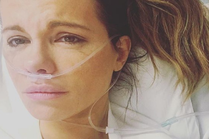 Paura per Kate Beckinsale: lacrime in ospedale