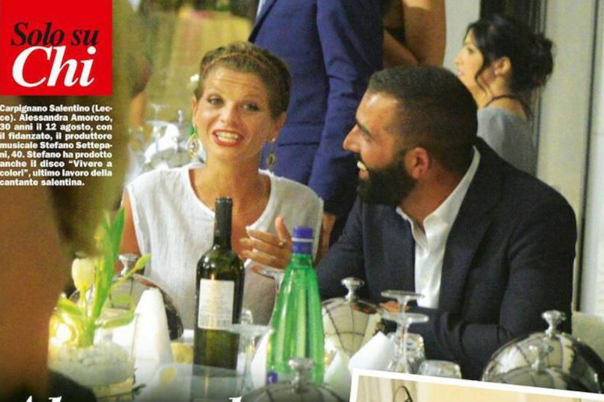 Alessandra Amoroso e Stefano Settepani