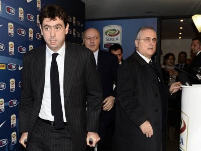 Andrea Agnelli e Claudio Lotito