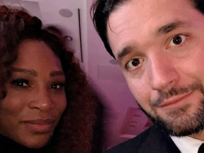 Serena Williams Alexis Ohanian