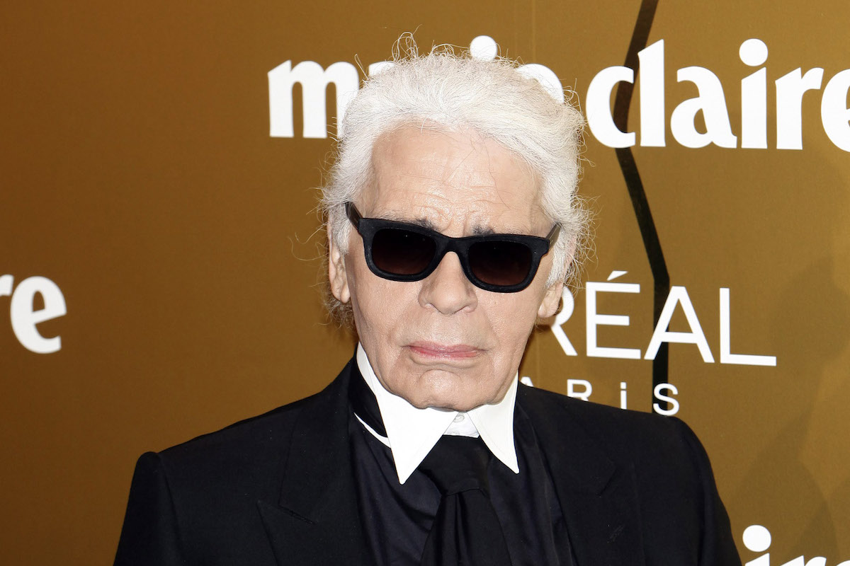 Karl Lagerfeld e L'Oréal paris