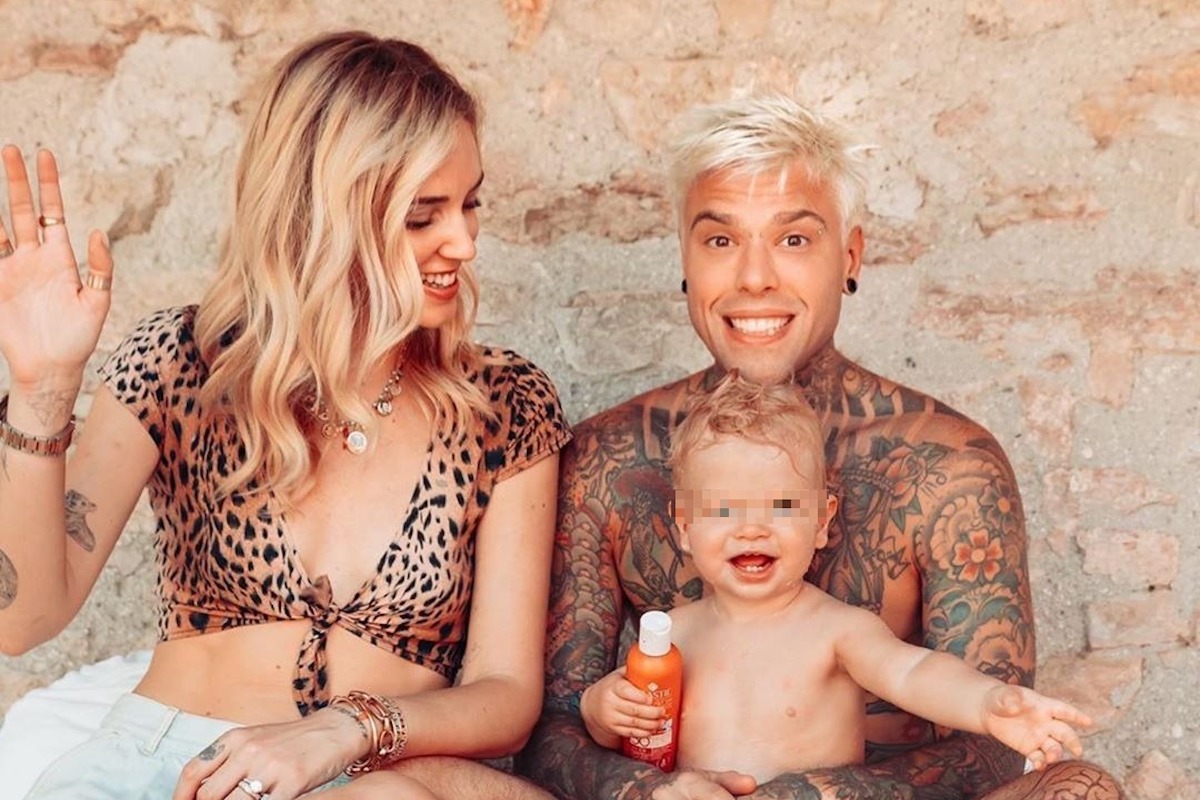 Chiara Ferragni, Fedez e Leone