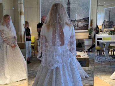 abito da sposa di Sophie Turner