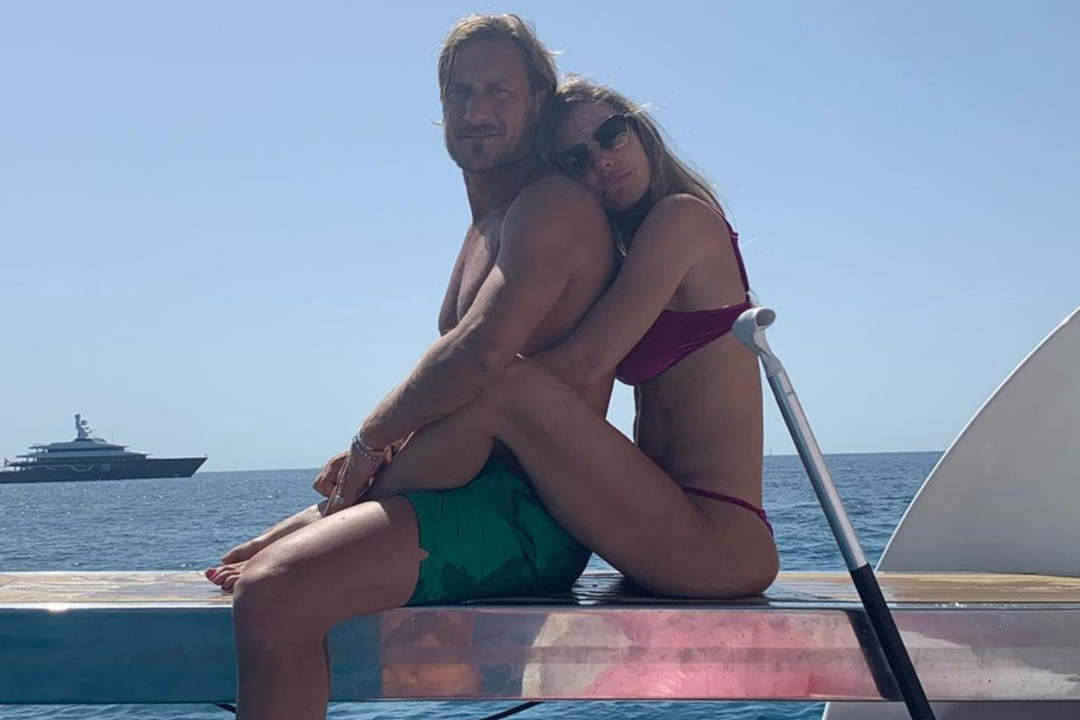 Francesco Totti e Ilary Blasi