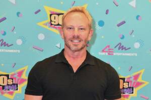 Un primo piano dell'attore Ian Ziering