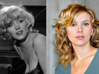 Marilyn Monroe e Scarlett Johansson