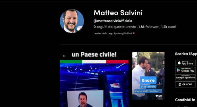 Anche Salvini su TikTok: come funziona il social network cinese?