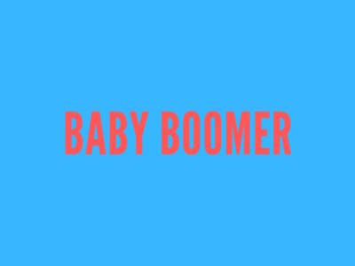 Cosa significa baby boomer?