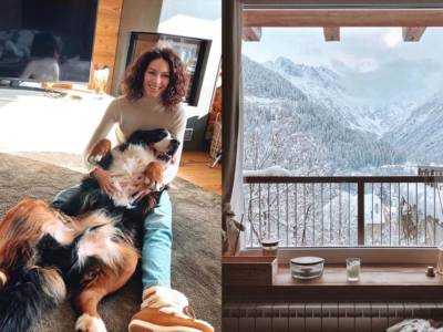 Paola Turani: scopri la sua splendida casa in montagna a Ponte di Legno!