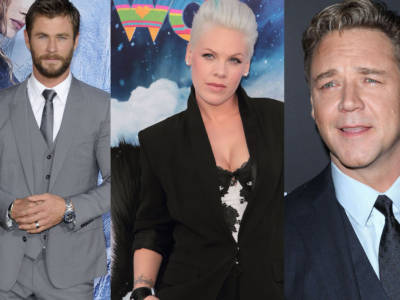 Chris Hemsworth Pink Russell Crowe