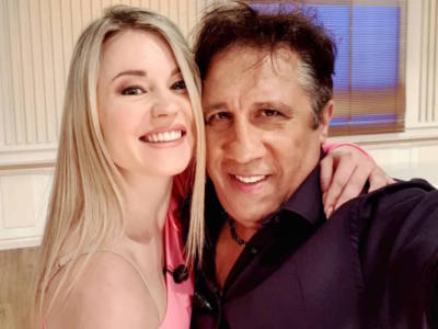 Angelo Russo e Anastasia Kuzmina