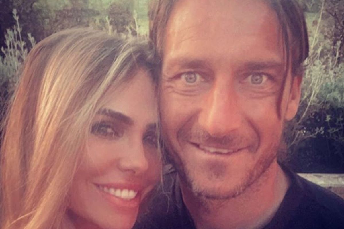 Francesco Totti e Ilary Blasi