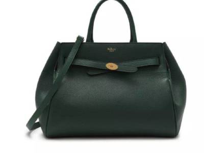 Mulberry borsa grande verde militare