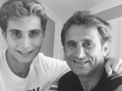 Niccolò Zanardi e Alex Zanardi