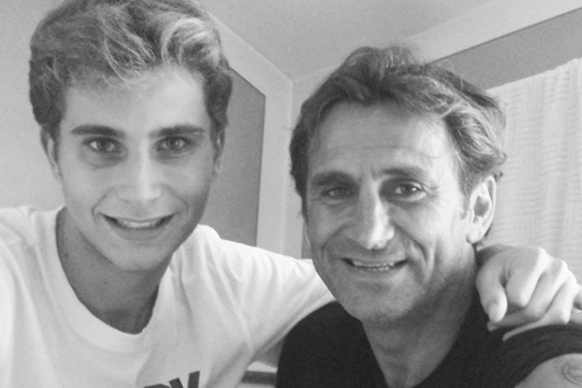 Niccolò Zanardi e Alex Zanardi