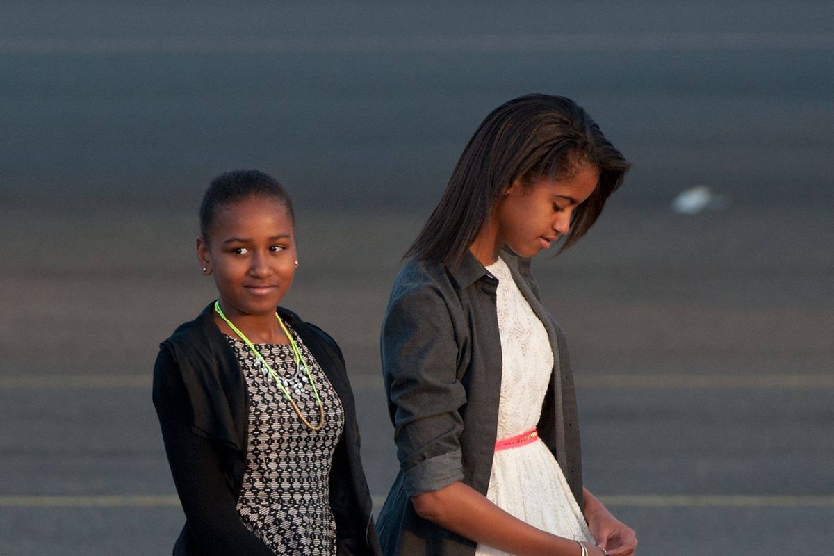 Malia e Natasha Obama