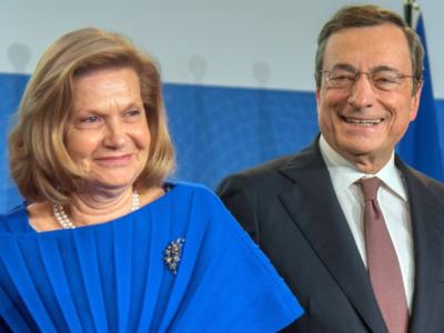 Serena Cappello e Mario Draghi