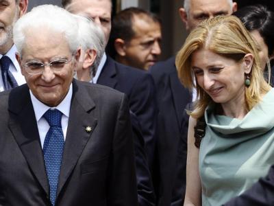 Sergio Mattarella Laura Mattarella