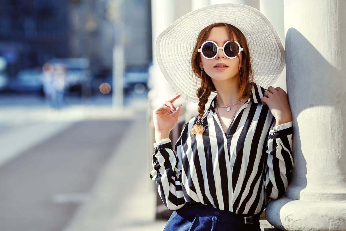 Outfit black and white