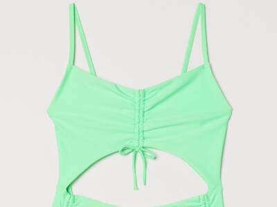 Costume intero H&M verde chiaro