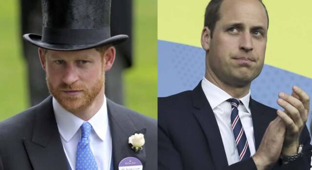 Harry e William, scambio di battute ai funerali della Regina Elisabetta: cosa si sono detti