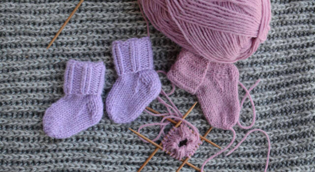 Tante idee da cui partire per i lavori a maglia per neonati