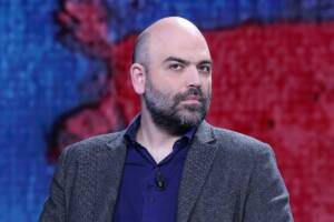 Lo scrittore e giornalista Roberto Saviano