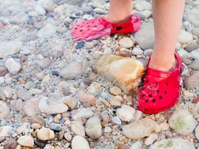 Crocs rosse