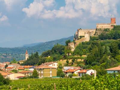 panoramica castello di soave