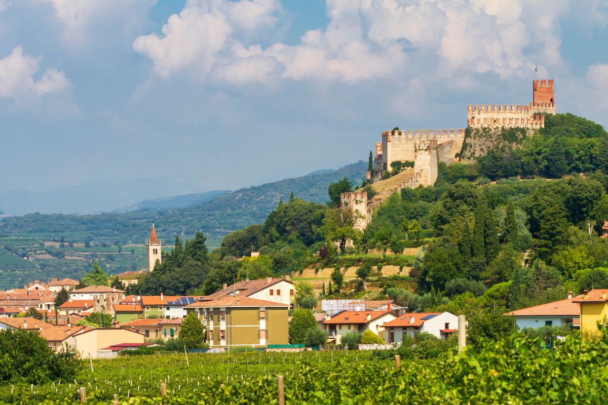 panoramica castello di soave