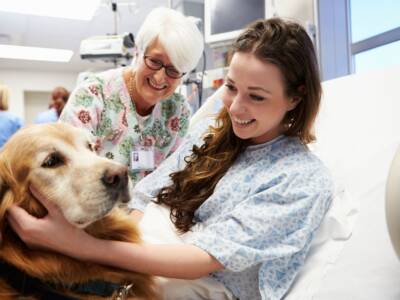 cane ospedale pet therapy