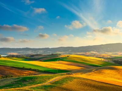 paesaggio campi toscana