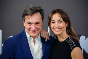 Benedetta Parodi e Fabio Caressa