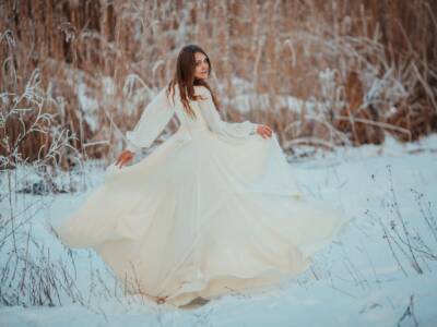 Abito sposa inverno