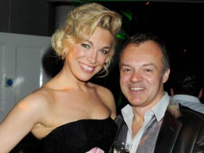 Hannah Waddingham e Graham Norton