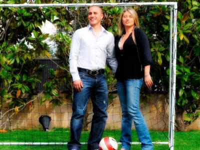 Fabio Cannavaro e Daniela Arenoso