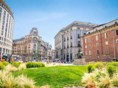 foto panoramica citta milano