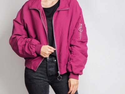 Bomber rosa