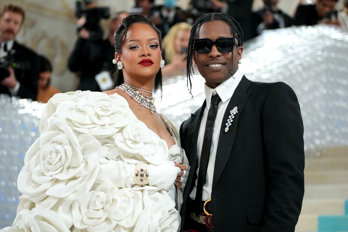 Rihanna e A$AP Rocky Met Gala 2023