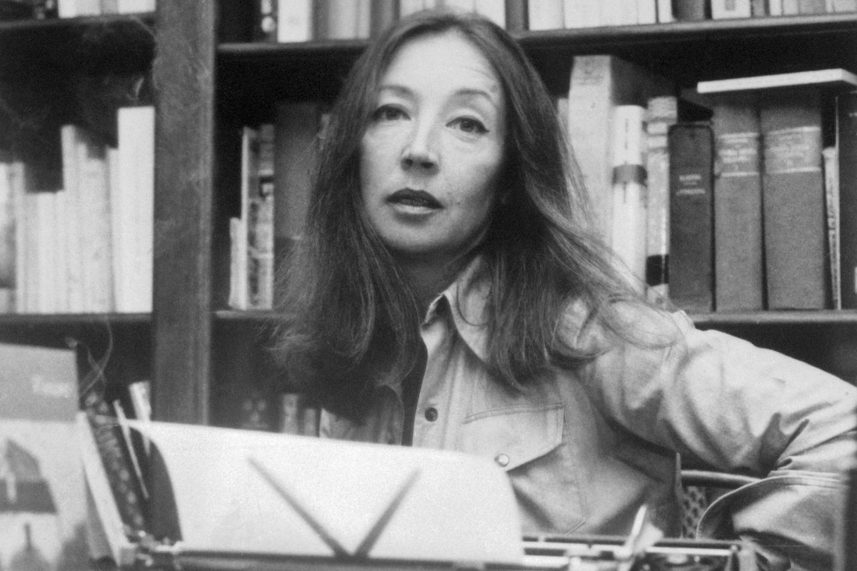 Oriana Fallaci in bianco e nero