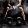 sollevatore pesi kettlebell