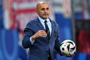 L'allenatore Luciano Spalletti