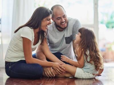 famiglia mamma papa figlia